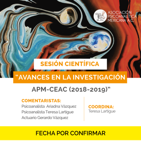 Sesión Científica “Avances en la Investigación APM-CEAC (2018-2019)”