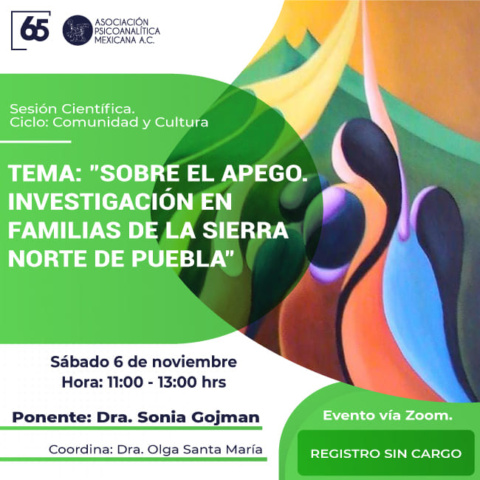 Sobre el apego. Investigación en familias de la Sierra Norte de Puebla